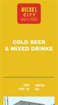 Mobile Screenshot of nickelcitybar.com